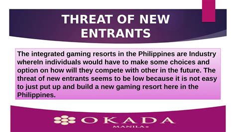 swot analysis of okada manila|Introducing technology in the hotel sector with Okada Manila .